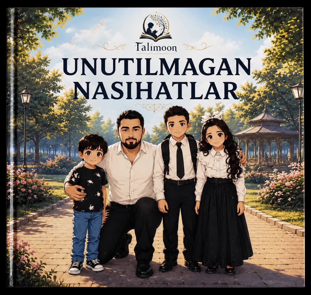 Unutilmagan nasihatlar kitobi muqovasi